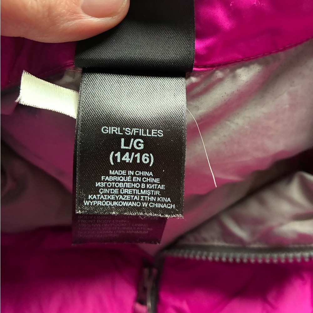 The North Face Kids Pink Puffer Jacket - Picture 4 of 6